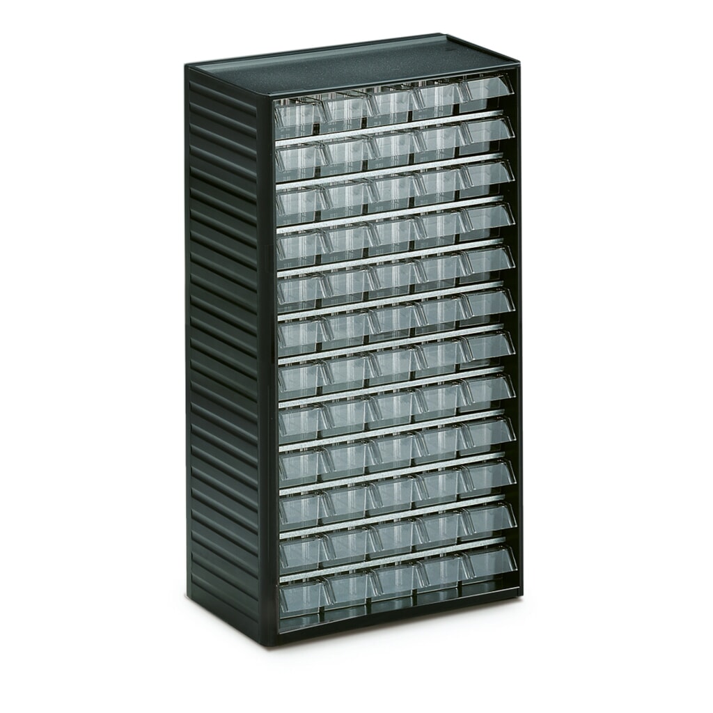 Illustration du produit: Système de rangement pour petites pièces Premium, hauteur 550 mm, 60 tiroirs