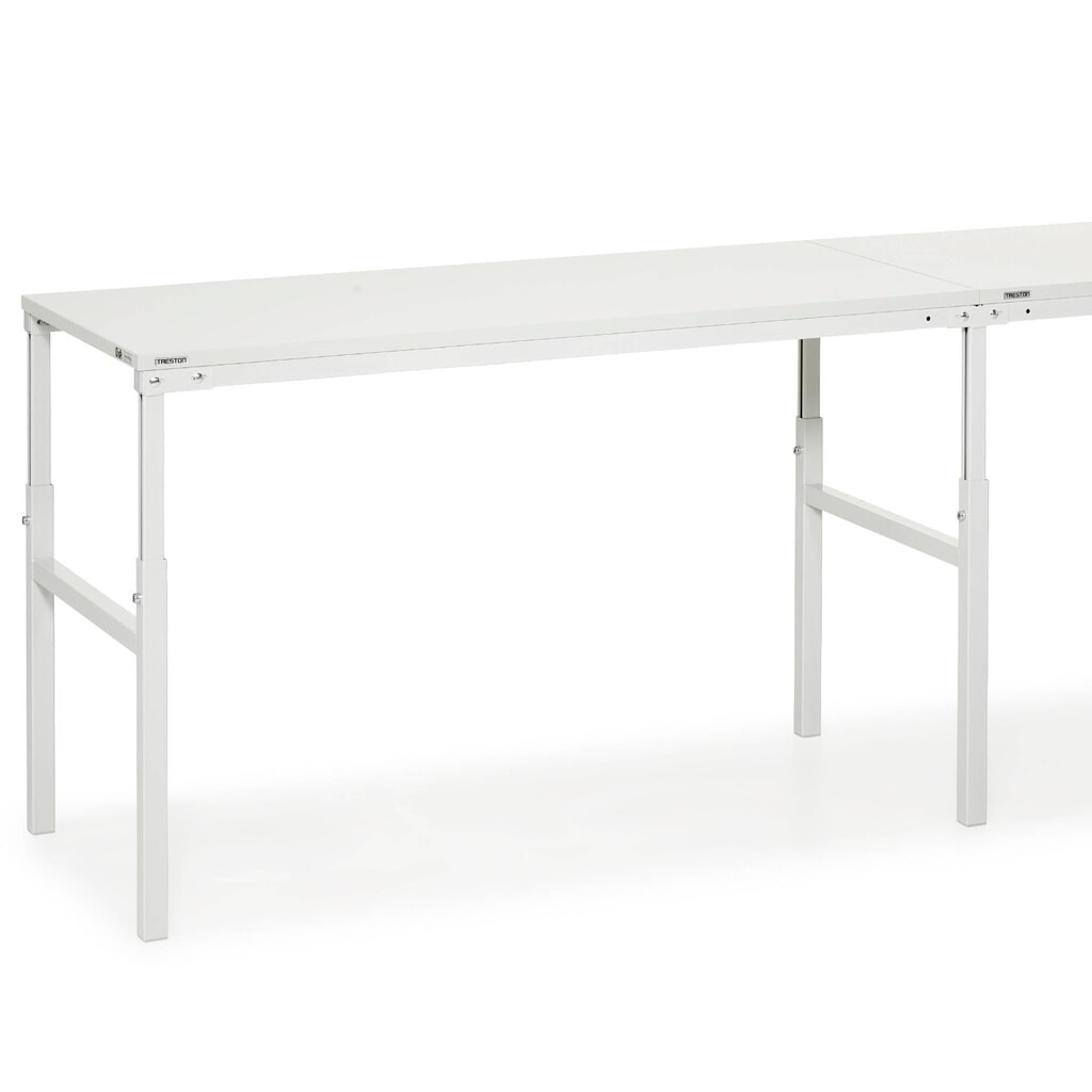 Table d’appoint pour système de poste de travail, réglable en hauteur, FP 150 kg, LxP 1 000 x 700 mm N° de l'image du produit 5 : Table d’appoint pour système de poste de travail, réglable en hauteur, FP 150 kg, LxP 1 000 x 700 mm