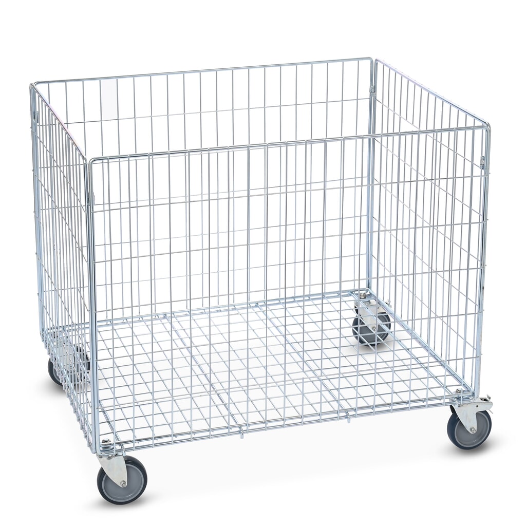 HEMMDAL Bac à roulettes avec 4 roues directrices, HxlxP 735 x 630 x 830 mm, capacité de charge 60 kg Illustration du produit: HEMMDAL Bac à roulettes avec 4 roues directrices, HxlxP 735 x 630 x 830 mm, capacité de charge 60 kg