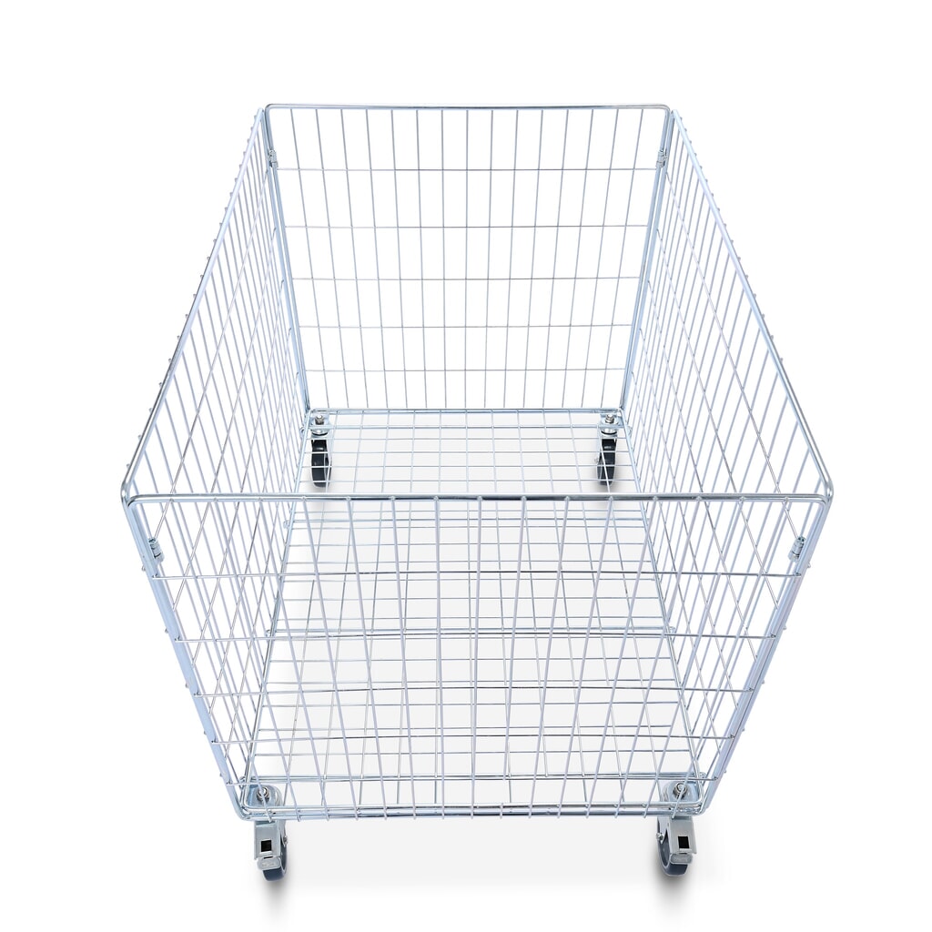 HEMMDAL Bac à roulettes avec 4 roues directrices, HxlxP 735 x 630 x 830 mm, capacité de charge 60 kg N° de l'image du produit 3 : HEMMDAL Bac à roulettes avec 4 roues directrices, HxlxP 735 x 630 x 830 mm, capacité de charge 60 kg