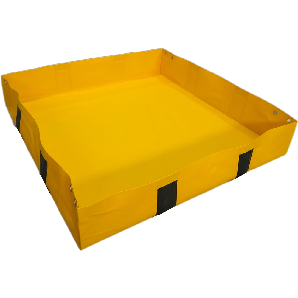 N° de l'image du produit 3 : Bac de rétention Light pliable Steinbock® en PVC, H x l x P 203 x 1 200 x 1 200 mm, Contenance 299 l