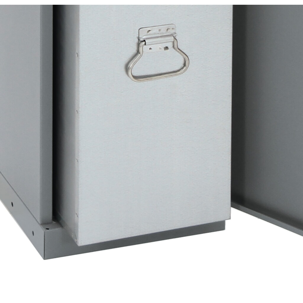 N° de l'image du produit 2 : Collecteur de déchets stumpf®, 1x 70 litres, couvercle anthracite