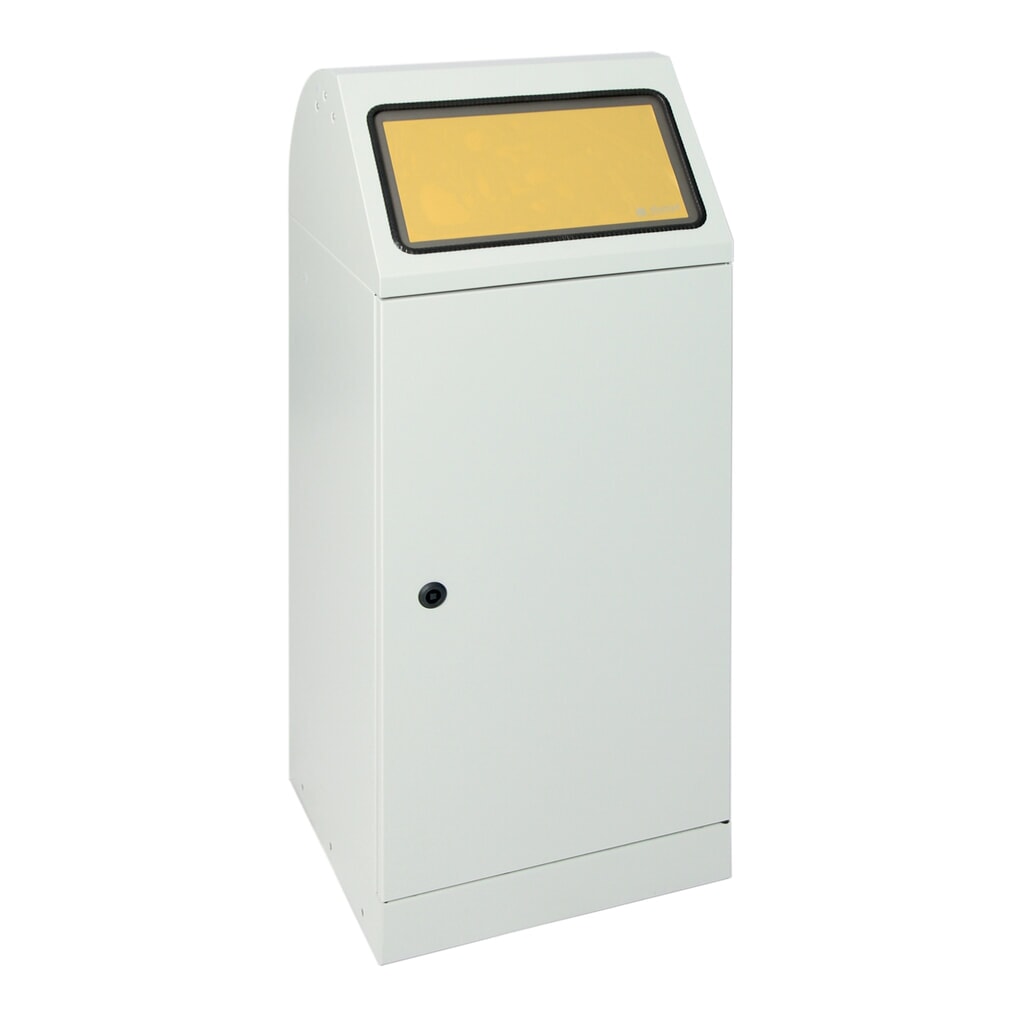 Collecteur de recyclage stumpf®, 70 litres, avec porte battante et support pour sac poubelle N° de l'image du produit 3 : Collecteur de recyclage stumpf®, 70 litres, avec porte battante et support pour sac poubelle