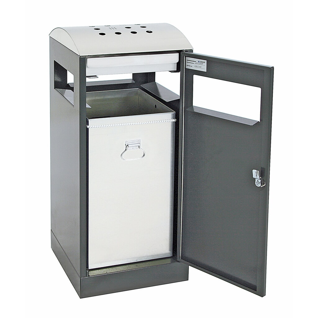 N° de l'image du produit 10 : Combiné cendrier-poubelle stumpf®, 40 litres