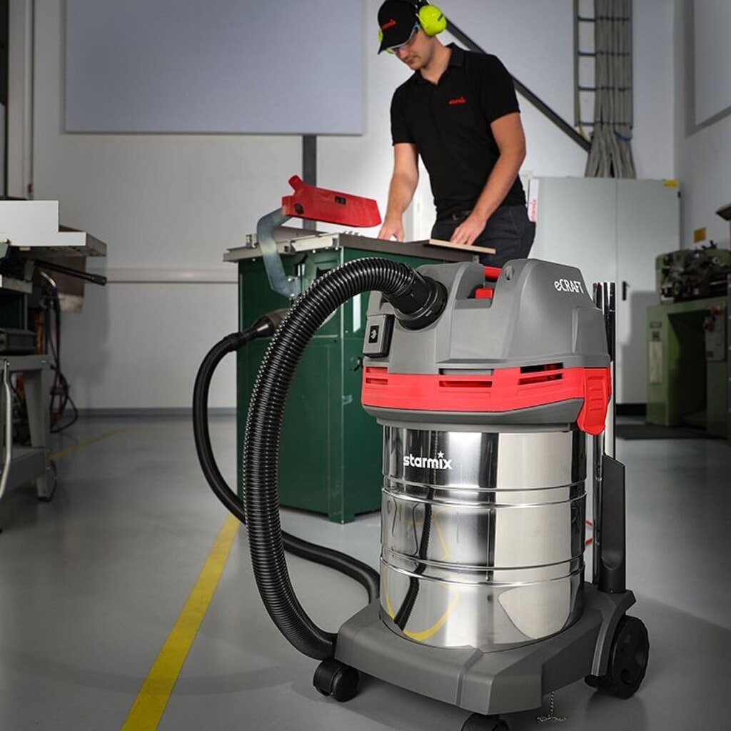 Aspirateur eau et poussières eCraft APL-1430 EWR de starmix, 1.400 W, 27 l N° de l'image du produit 3 : Aspirateur eau et poussières eCraft APL-1430 EWR de starmix, 1.400 W, 27 l