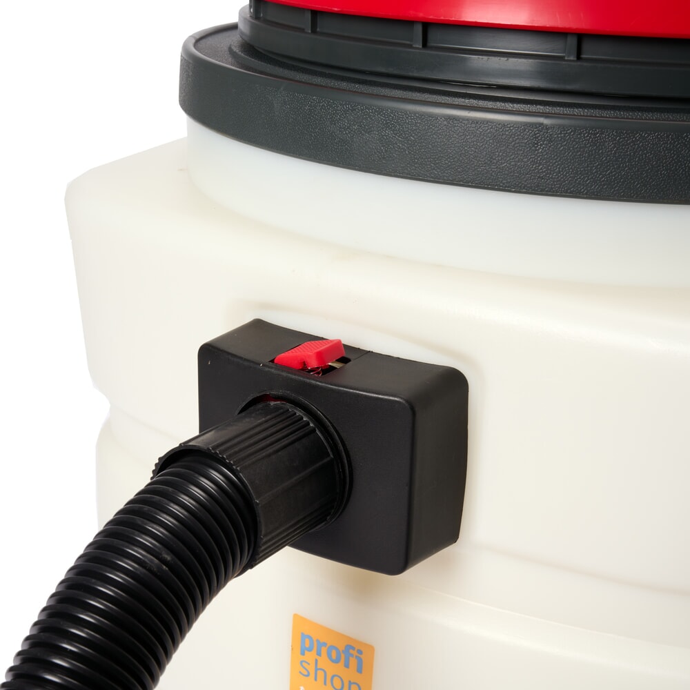 N° de l'image du produit 8 : Aspirateur industriel HEMMDAL, eau + poussière, cuve en plastique, 3 000 W, 90 l, dossier de poussée, tuyau de vidange