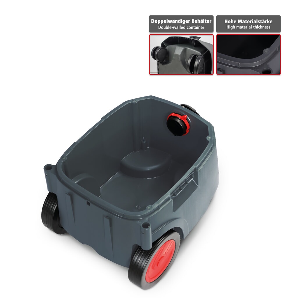 N° de l'image du produit 3 : Aspirateur industriel starmix iPulse, classe de poussières M, 1 600 W, 35 l