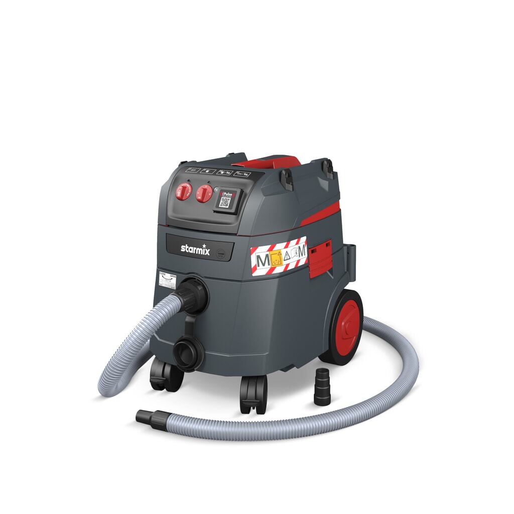 Aspirateur industriel starmix iPulse, classe de poussières M, 1 600 W, 35 l Illustration du produit: Aspirateur industriel starmix iPulse, classe de poussières M, 1 600 W, 35 l