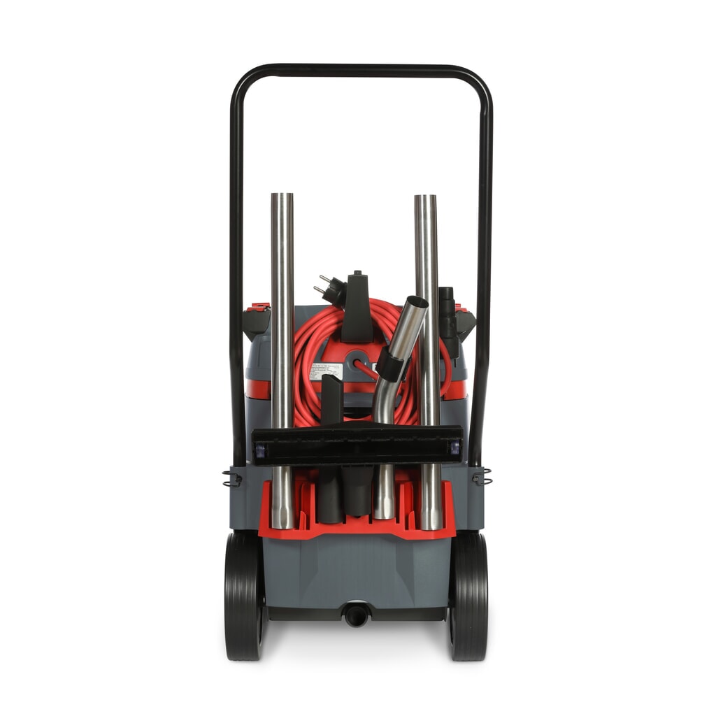 N° de l'image du produit 8 : Aspirateur industriel starmix iPulse, classe de poussières M, châssis mobile basculant, 1 600 W, 35 l