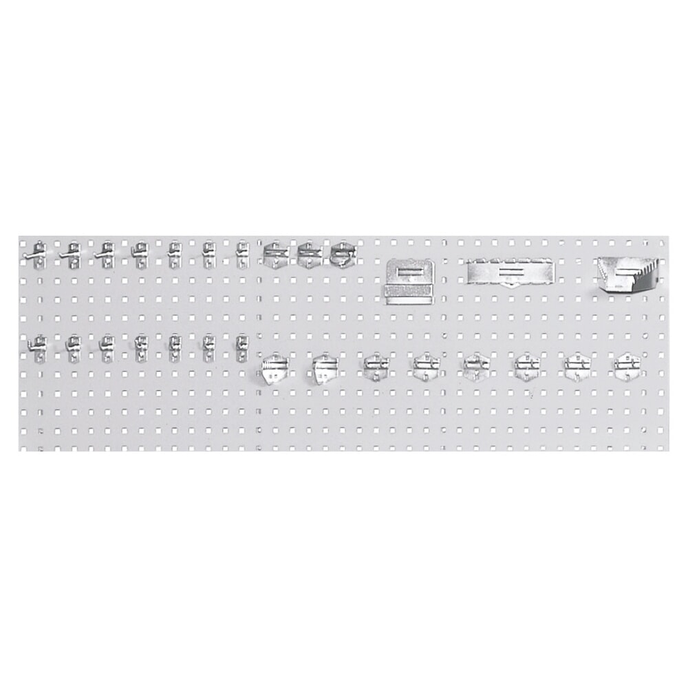Illustration du produit: Panneau perforé pour tables de travail et établis lxH 2 000 x 450 mm Bedrunka+Hirth
