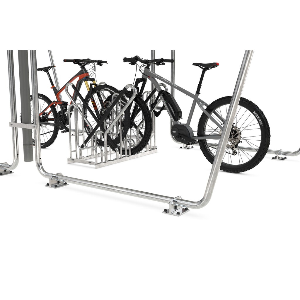 N° de l'image du produit 4 : Abri BASIC, 2 côtés, MB, largeur 2 145 mm