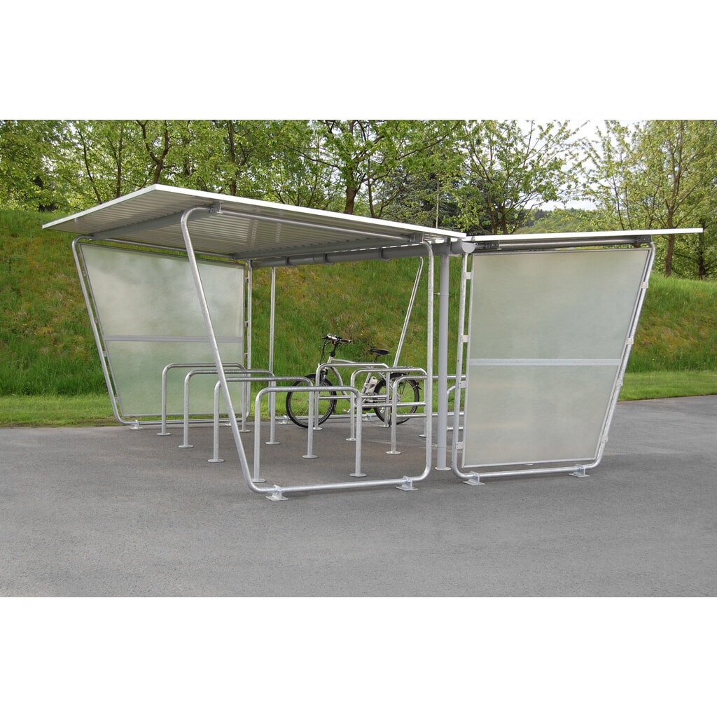 Abri BASIC, 2 côtés, MB, largeur 2 145 mm N° de l'image du produit 10 : Abri BASIC, 2 côtés, MB, largeur 2 145 mm