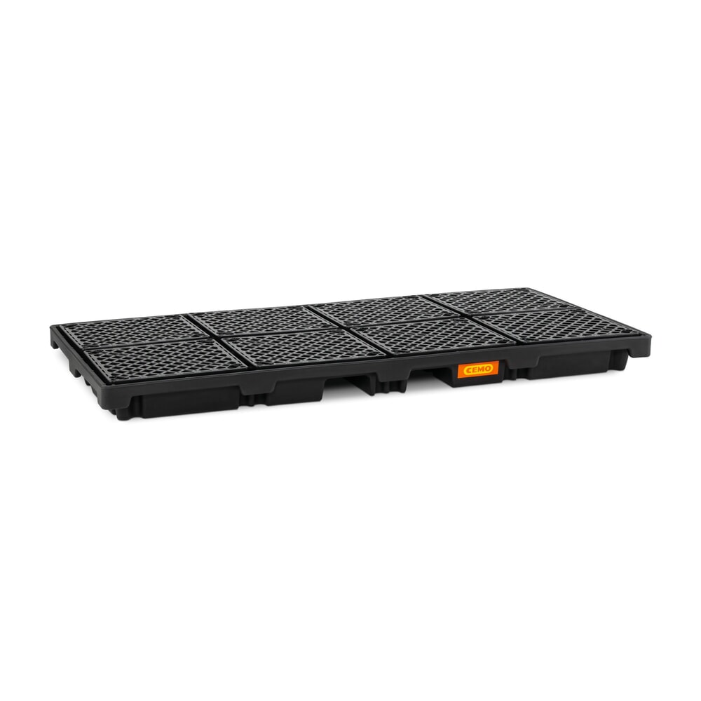 N° de l'image du produit 1 : Bac de récupération de fûts CEMO 270/8, 8x 200 l, contenance 270 l