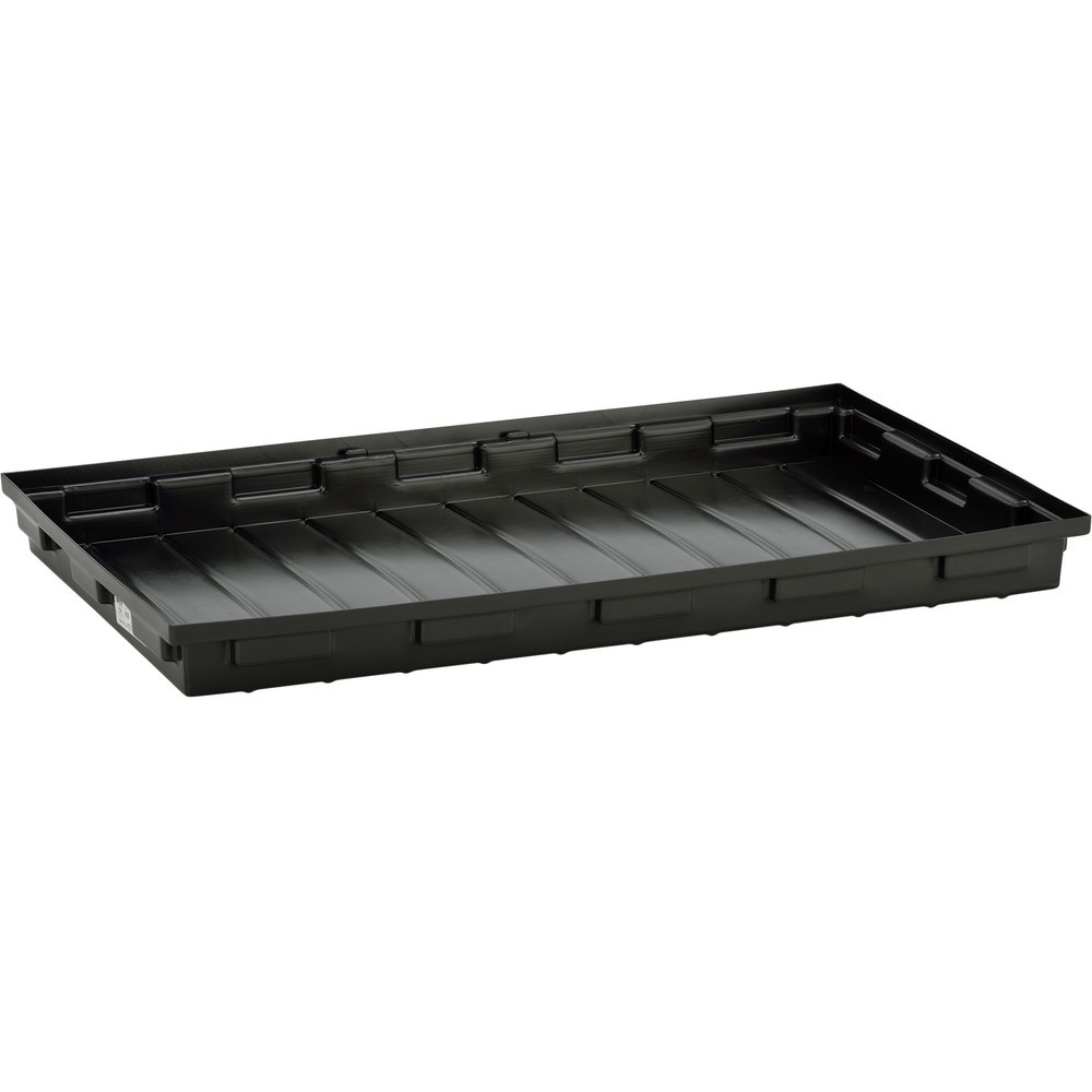 Illustration du produit: Bac de rétention plat CEMO en PE, HxlxP 85 x 600 x 980 mm, volume de rétention 30 l