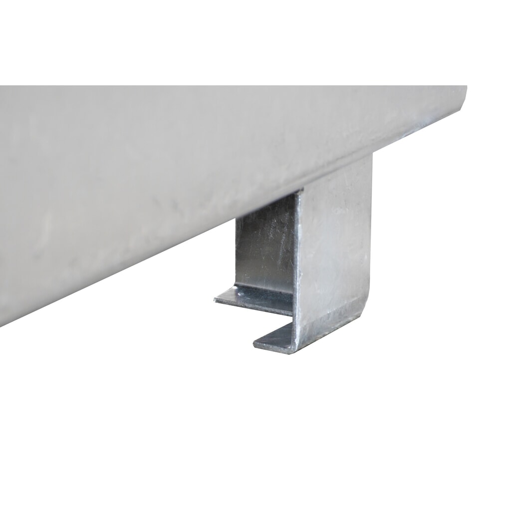 N° de l'image du produit 2 : Steinbock® bac de rétention , 2 x 200 l, H x l x P 360 x 1 200 x 800 mm, grille incluse, galvanisé à chaud