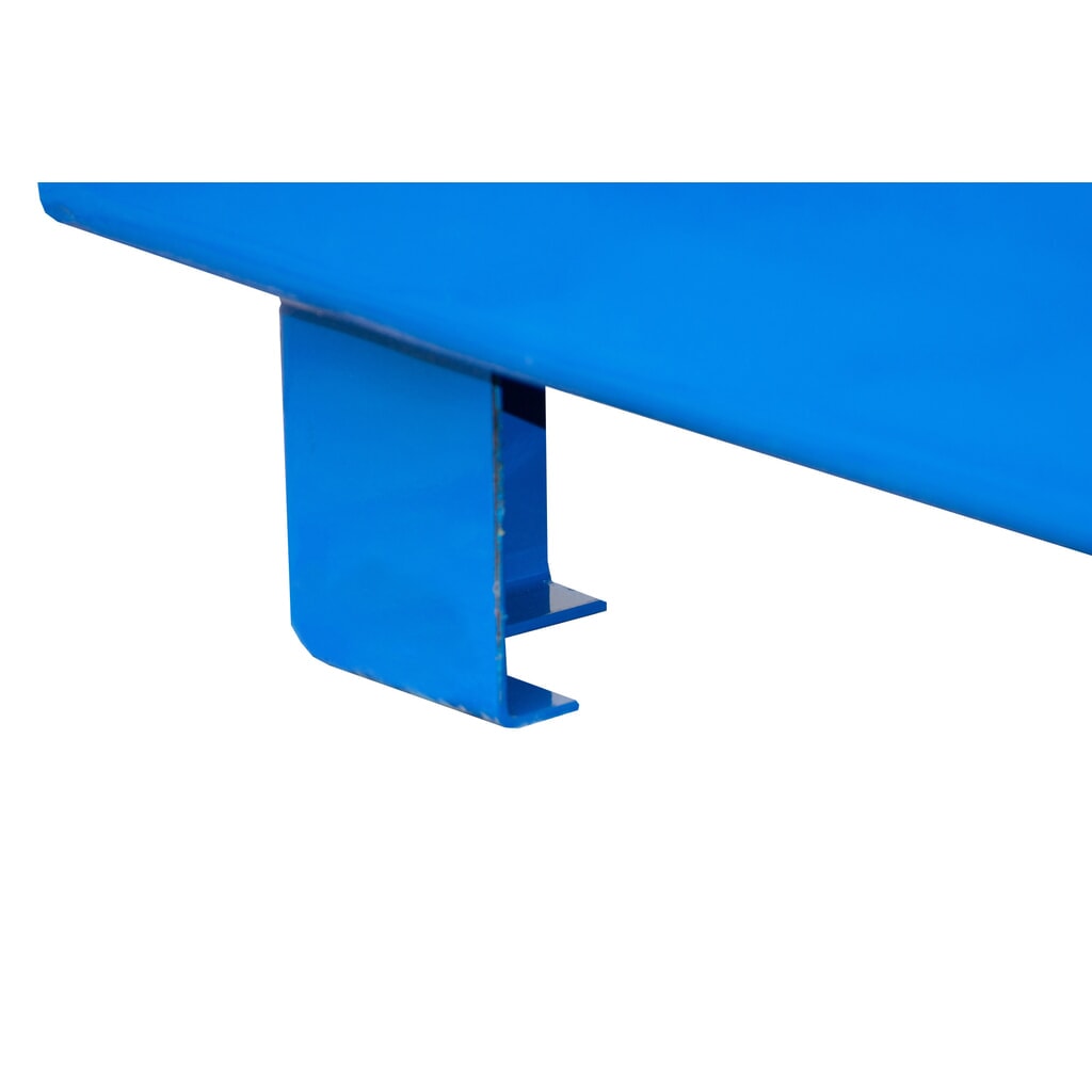 N° de l'image du produit 3 : Steinbock® bac de rétention , 4 x 200 l, H x l x P 285 x 1 200 x 1 200 mm, grille incluse, bleu