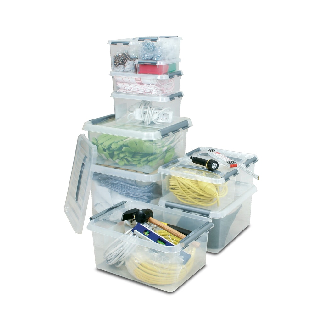Bac empilable en PP, 1 litre, 5 pces/UV N° de l'image du produit 3 : Bac empilable en PP, 1 litre, 5 pces/UV