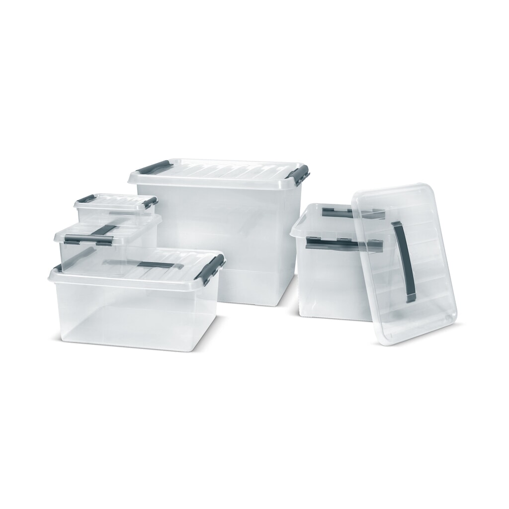 Bac empilable en PP, 1 litre, 5 pces/UV N° de l'image du produit 2 : Bac empilable en PP, 1 litre, 5 pces/UV