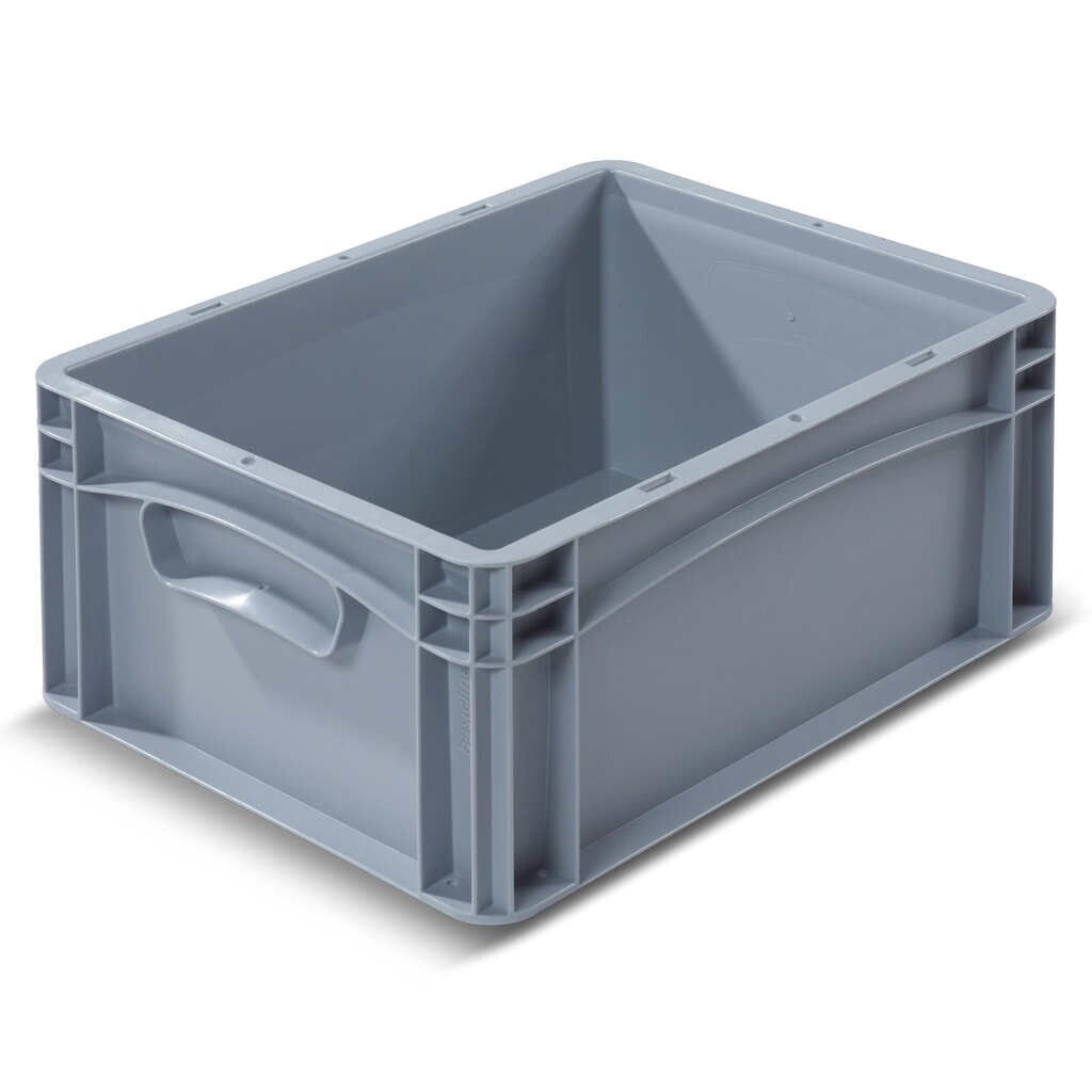 Alpha Eurobox en PP à parois fermées, 15,9 litres, haut. x larg. x prof. 170 x 400 x 300 mm Illustration du produit: Alpha Eurobox en PP à parois fermées, 15,9 litres, haut. x larg. x prof. 170 x 400 x 300 mm