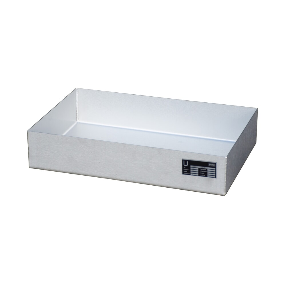 Illustration du produit: Bauer® bac de rétention pour palette en acier inoxydable pour petits bidons KGW-P 1 V4A, contenance 23 l