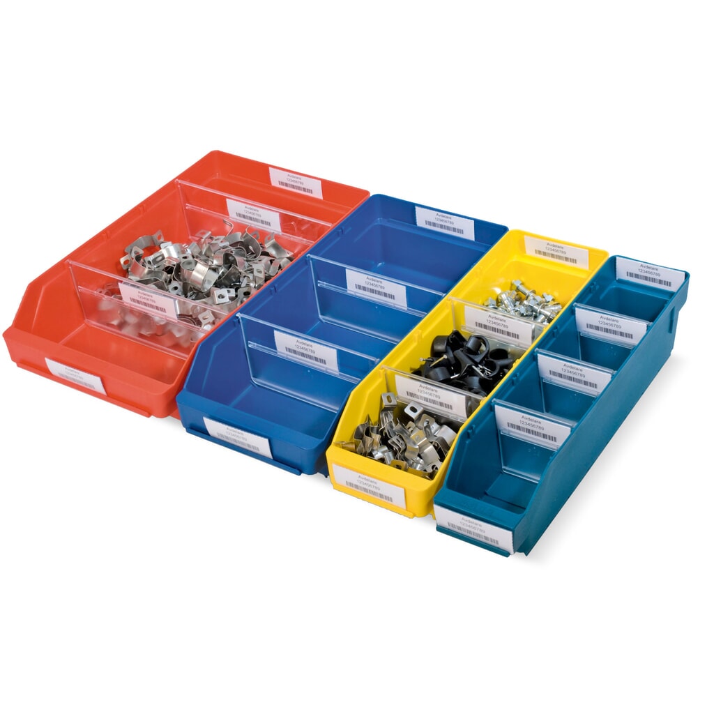 Bacs de rayonnage avec fenêtre de visualisation, l x P 240 x 300 mm, bleu N° de l'image du produit 2 : Bacs de rayonnage avec fenêtre de visualisation, l x P 240 x 300 mm, bleu