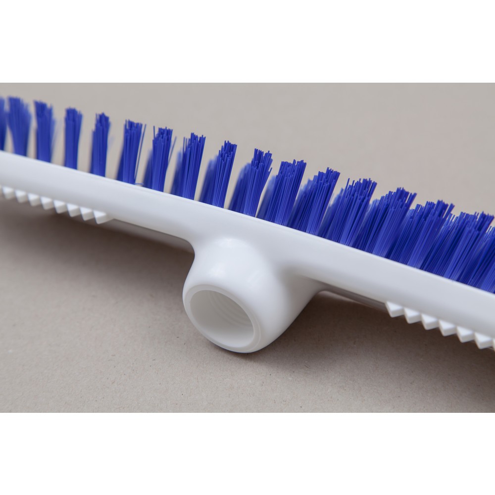 N° de l'image du produit 2 : Balai-brosse hygiénique, plastique, filet alld, poils en polyester 0,50, dur, 280 mm, bleu