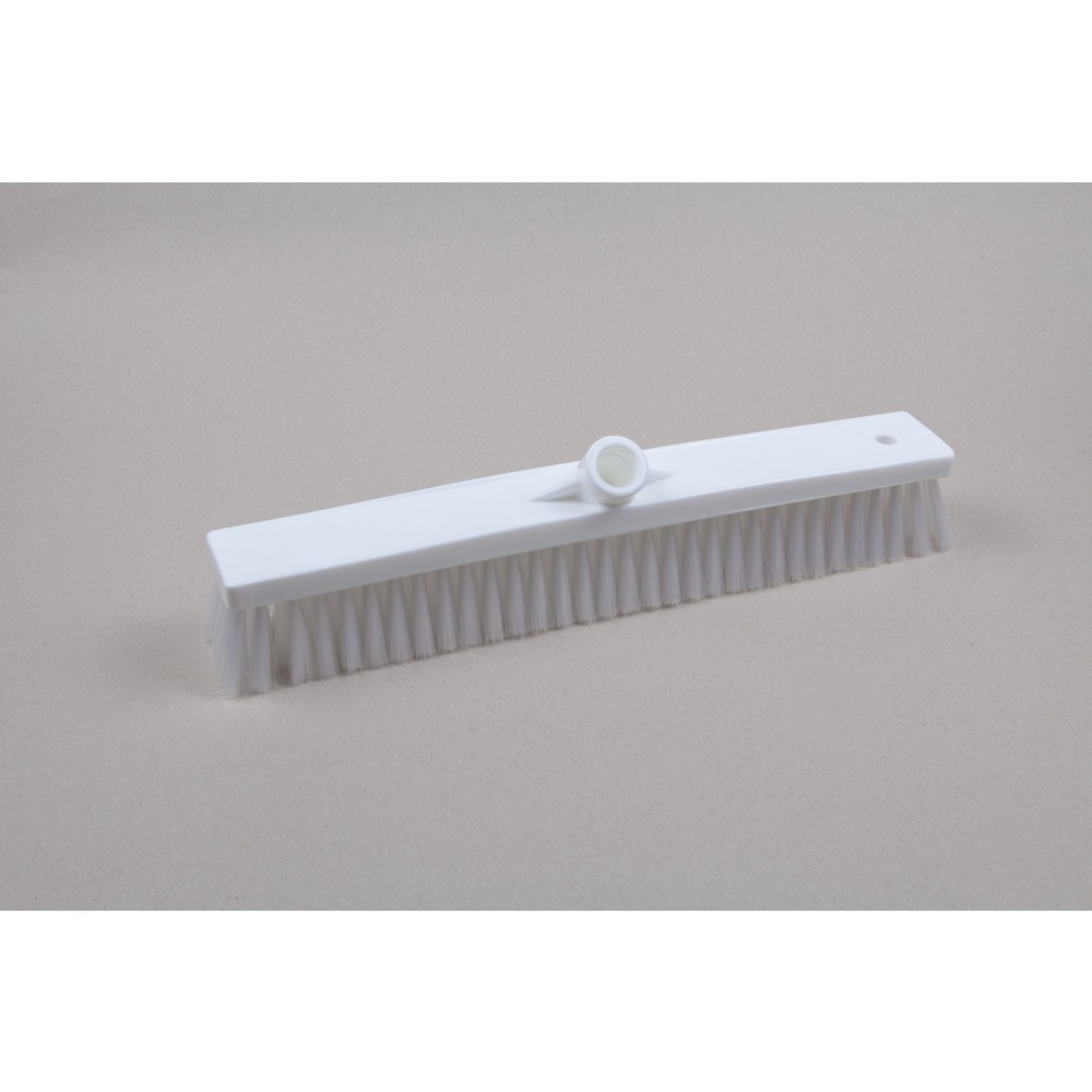 N° de l'image du produit 1 : Balai de salle hygiénique, plastique, filet alld, poils en polyester 0,25, doux, 450 mm, transparent