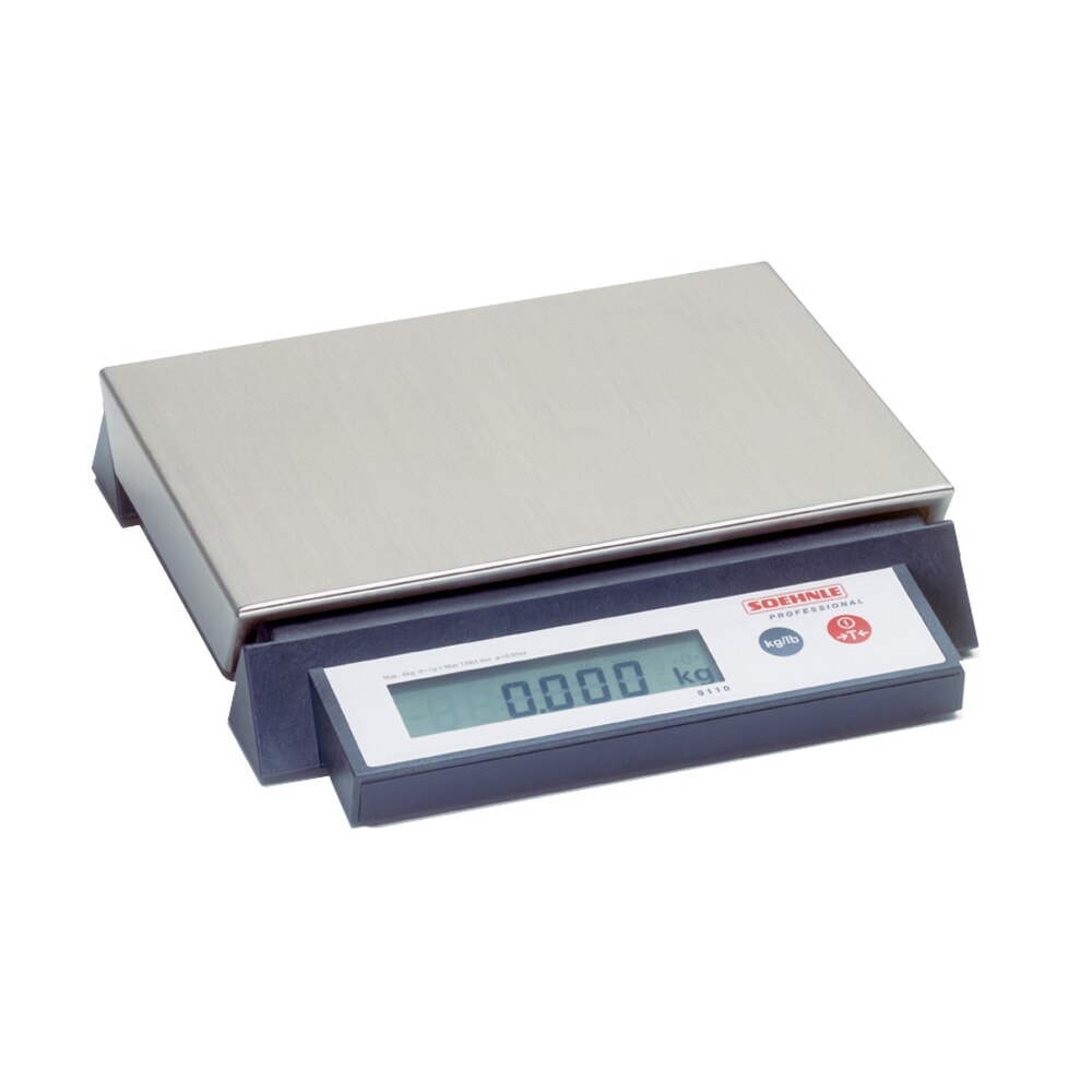 Illustration du produit: Balance compacte SOEHNLE, lxP 295 x 210 mm, plage de pesée 12 kg max.