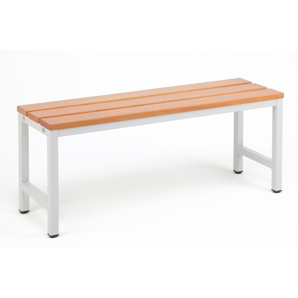 Banc pour vestiaire Steinbock®, longueur 1 000 mm, sans porte-chaussure Illustration du produit: Banc pour vestiaire Steinbock®, longueur 1 000 mm, sans porte-chaussure