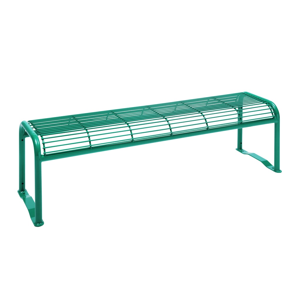 N° de l'image du produit 8 : Banquette en treillis métallique Apollo, sans dossier, rouge rubis