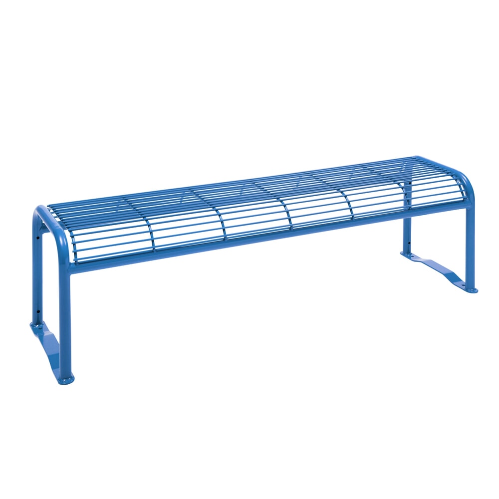 N° de l'image du produit 10 : Banquette en treillis métallique Apollo, sans dossier, rouge rubis