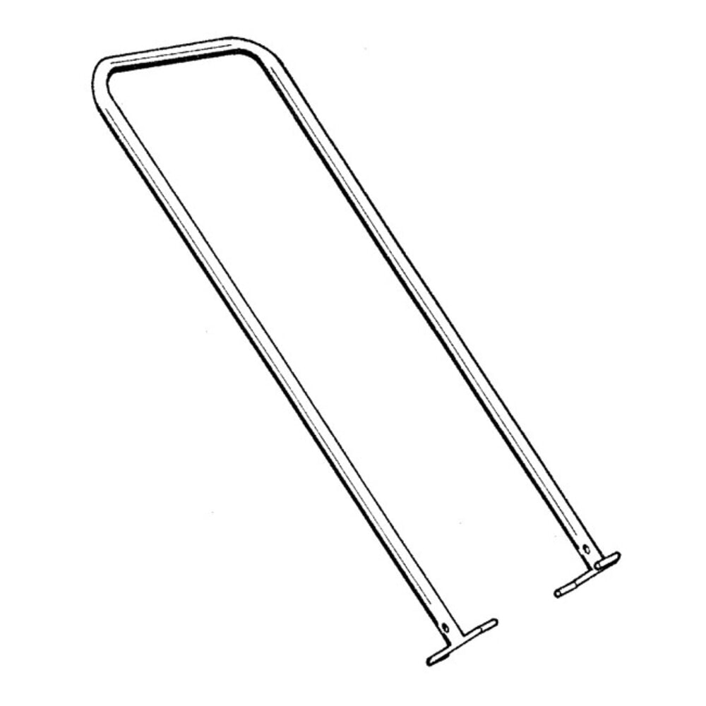 Illustration du produit: Barre de poussée pour seau sur roulettes Chrome I/II/III