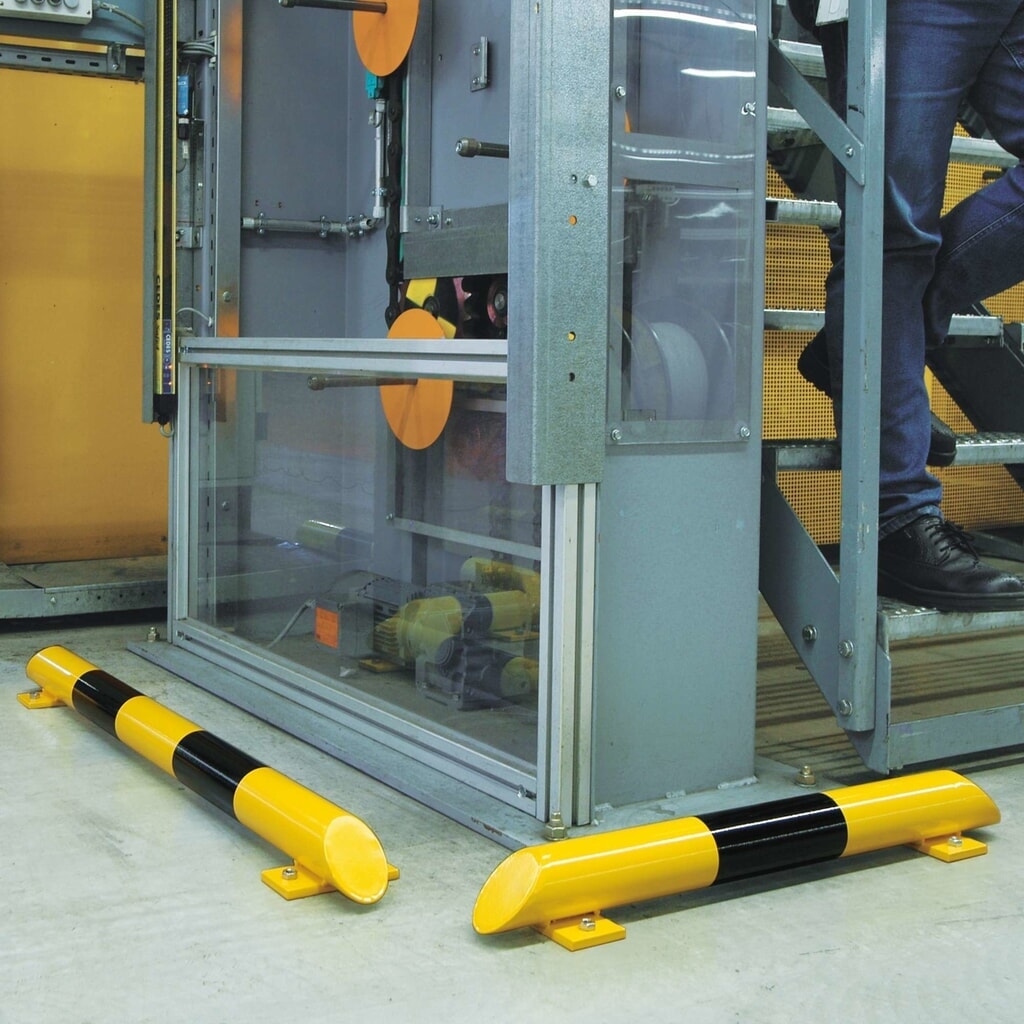 N° de l'image du produit 5 : Barre de protection, utilisation en intérieur, longueur 800 mm