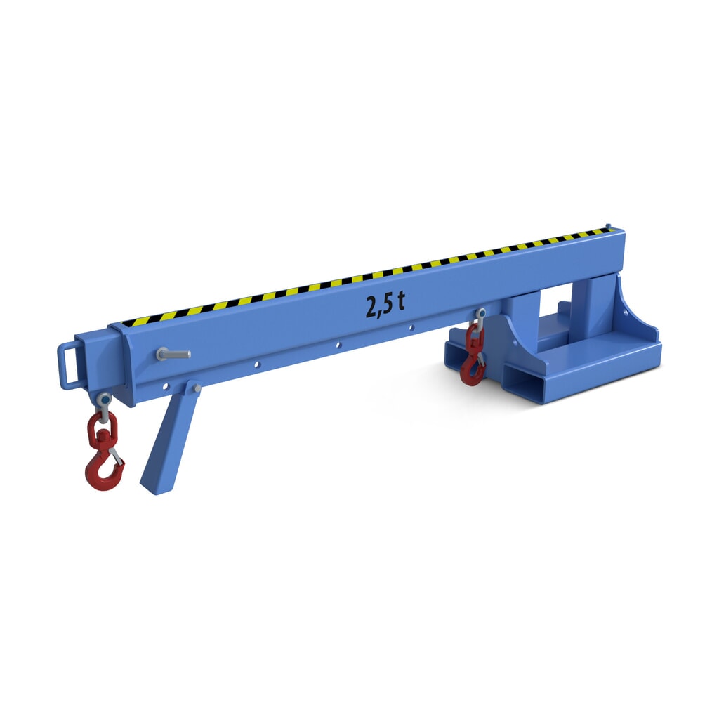 Bauer® bras de levage modèle 2, portée jusqu’à 3 655 mm, capacité de charge jusqu’à 2 500 kg, orangé jaune N° de l'image du produit 4 : Bauer® bras de levage modèle 2, portée jusqu’à 3 655 mm, capacité de charge jusqu’à 2 500 kg, orangé jaune