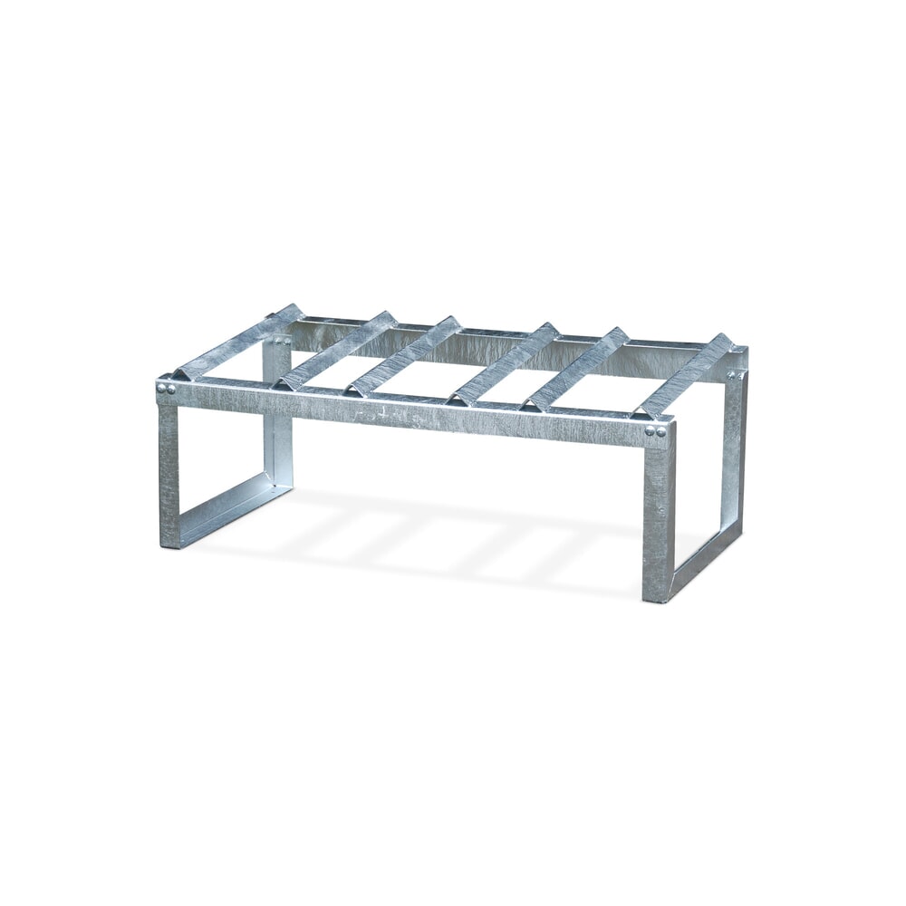 Illustration du produit: Bauer® Chevalet porte-fût avec support d’angle, 3x 60 litres