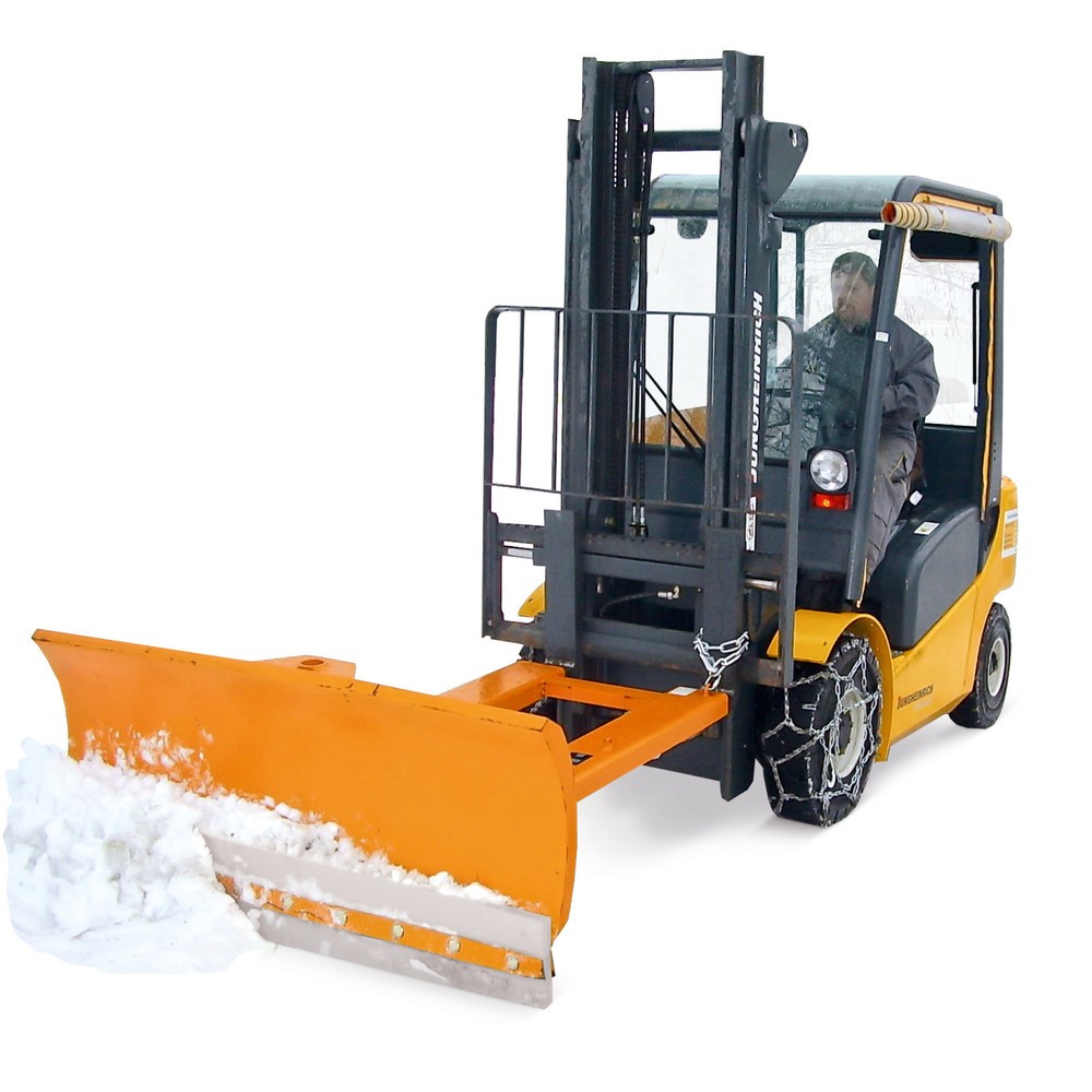 Illustration du produit: Bauer® Lame de chasse-neige avec racle PU, suspension pendulaire, largeur 1 800 mm