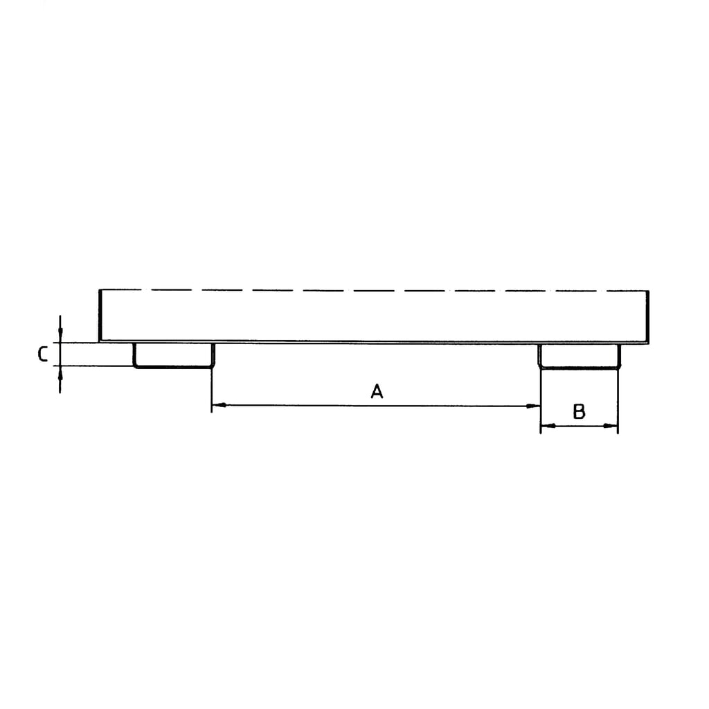 Bauer® Benne basculante avec mécanisme d’aide au basculement Premium, construction basse, galvanisée, sans couvercle, volume 0,3 m³ N° de l'image du produit 2 : Bauer® Benne basculante avec mécanisme d’aide au basculement Premium, construction basse, galvanisée, sans couvercle, volume 0,3 m³