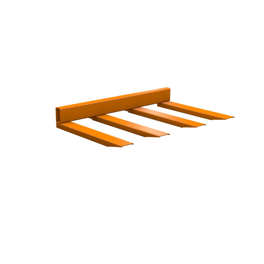 Illustration du produit: Bauer® Traverse pour produits longs, peinte, capacité de charge 1 500 kg, orangé jaune