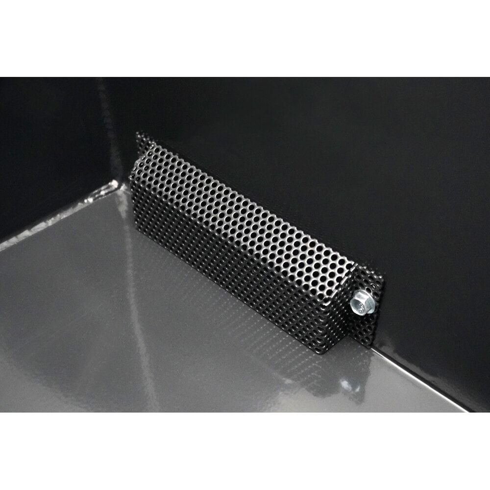 N° de l'image du produit 4 : Benne basculante fetra® avec robinet de vidange, volume 0,25 m³, RAL 7016 gris anthracite