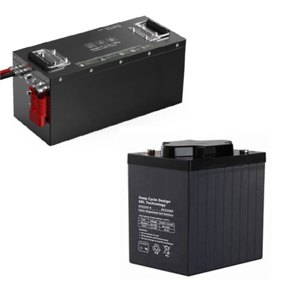 Illustration du produit: Batterie de rechange plomb-gel pour nacelle de préparation de commandes Sprint et Sprint TL de Bravi® Platforms