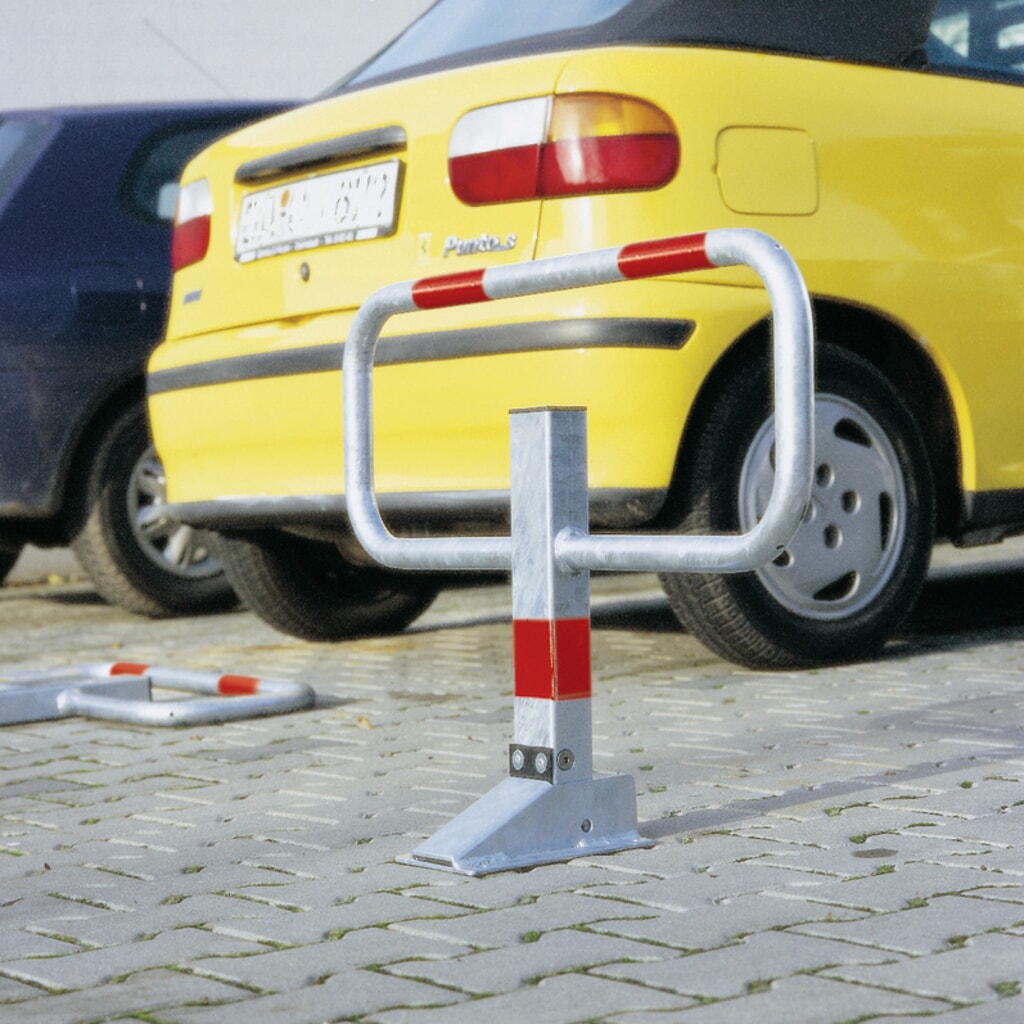 N° de l'image du produit 2 : Bloc de parking rabattable Plus, sans réflecteurs, à bétonner