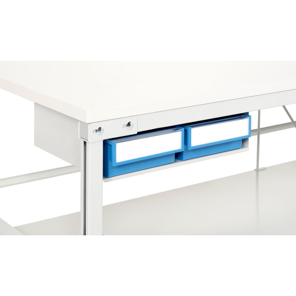 N° de l'image du produit 6 : Boîte à outils TRESTON PPH avec 2 tiroirs, bleu