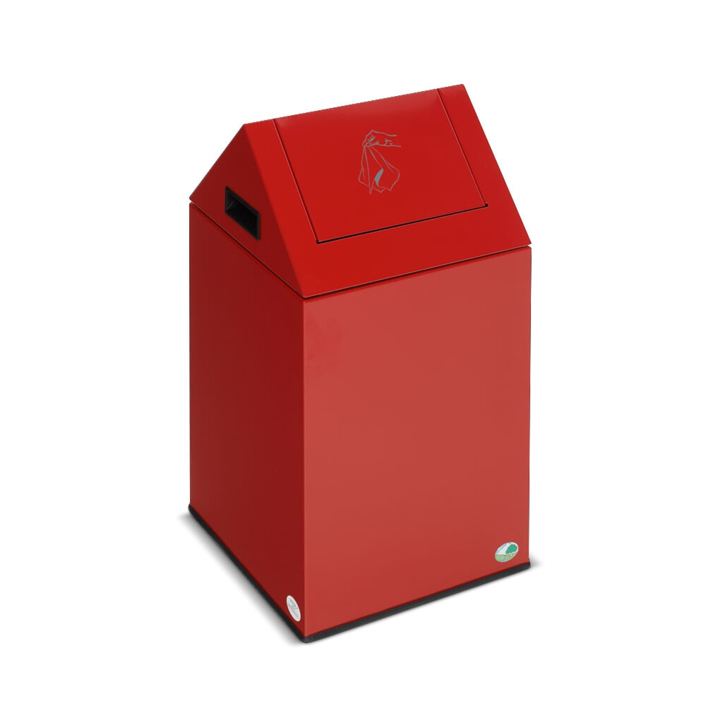 Illustration du produit: Boîte pour laine de nettoyage VAR®, avec clapet pendulaire