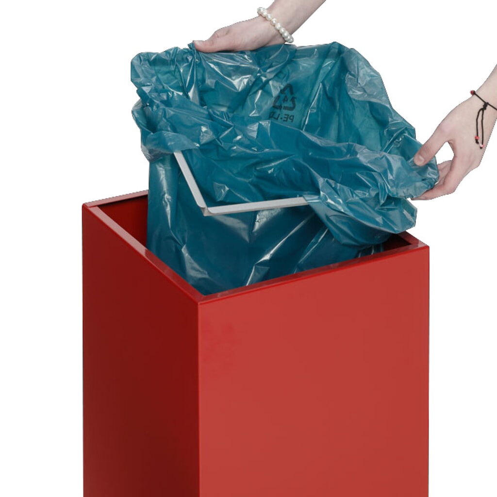 Boîte pour laine de nettoyage VAR®, avec clapet pendulaire N° de l'image du produit 3 : Boîte pour laine de nettoyage VAR®, avec clapet pendulaire