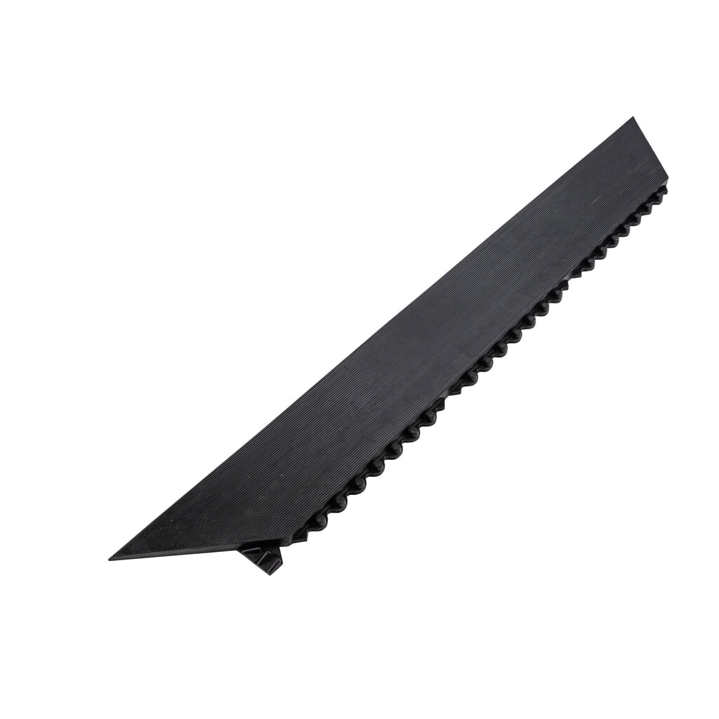 N° de l'image du produit 3 : Bordure pour tapis anti-fatigue NoTrax Cushion Ease™ / Safety Stance™, femelle, noire