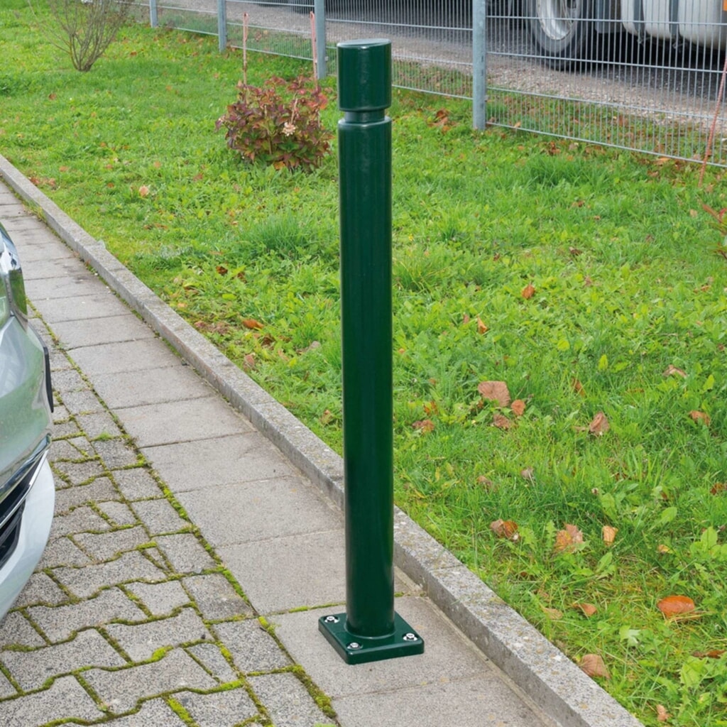 Borne CITY FLEX MORAVIA, à cheviller, en TPU, H x Ø 1 000 x 80 mm, vert N° de l'image du produit 6 : Borne CITY FLEX MORAVIA, à cheviller, en TPU, H x Ø 1 000 x 80 mm, vert