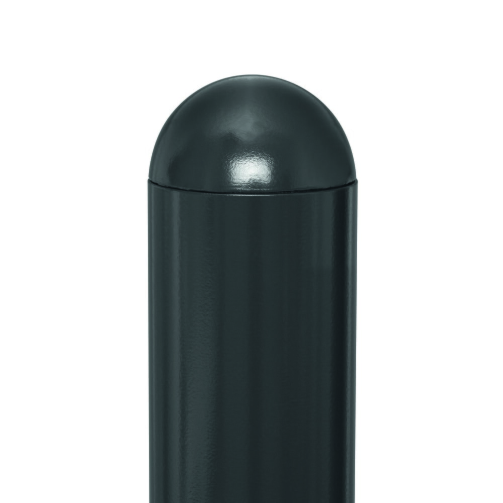 N° de l'image du produit 4 : Borne MORAVIA CITY WIEN, tube rond Ø 108 mm, à bétonner, douille de sol incluse, amovible, sans œillet pour chaîne