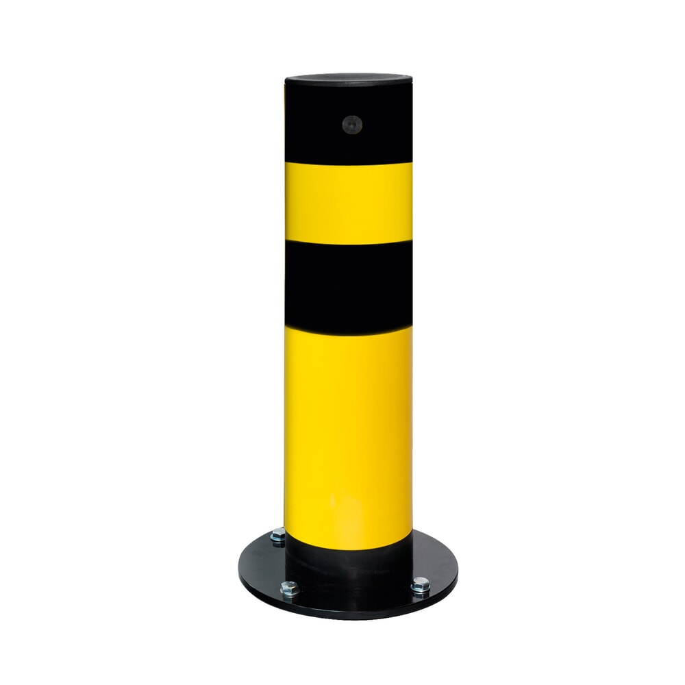 N° de l'image du produit 2 : MORAVIA Borne de protection inclinable Swing, pour l’extérieur, HxØ 655 x 159 mm