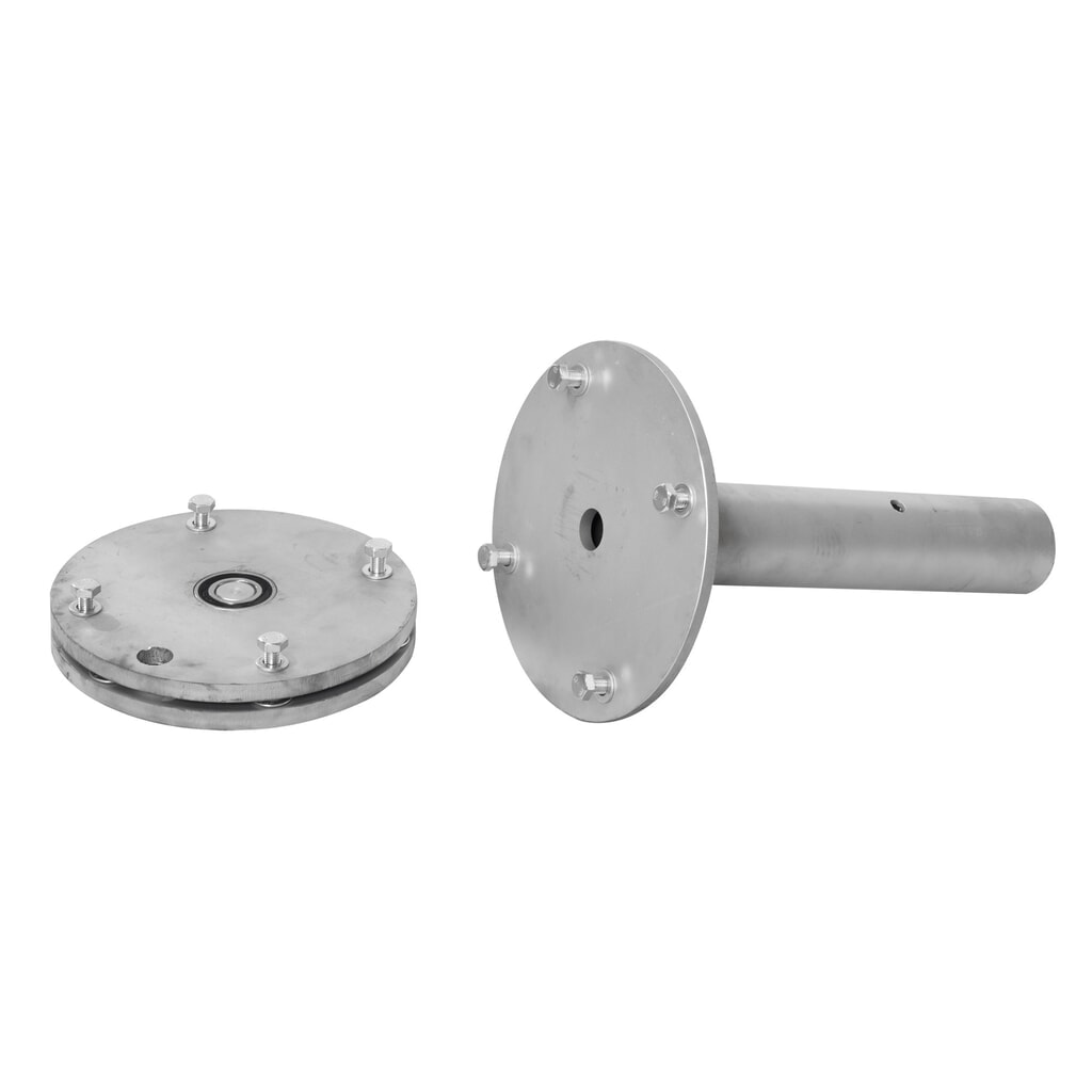 N° de l'image du produit 2 : MORAVIA Borne de protection pivotante Swing, pour l’intérieur, HxØ 700 x 159 mm