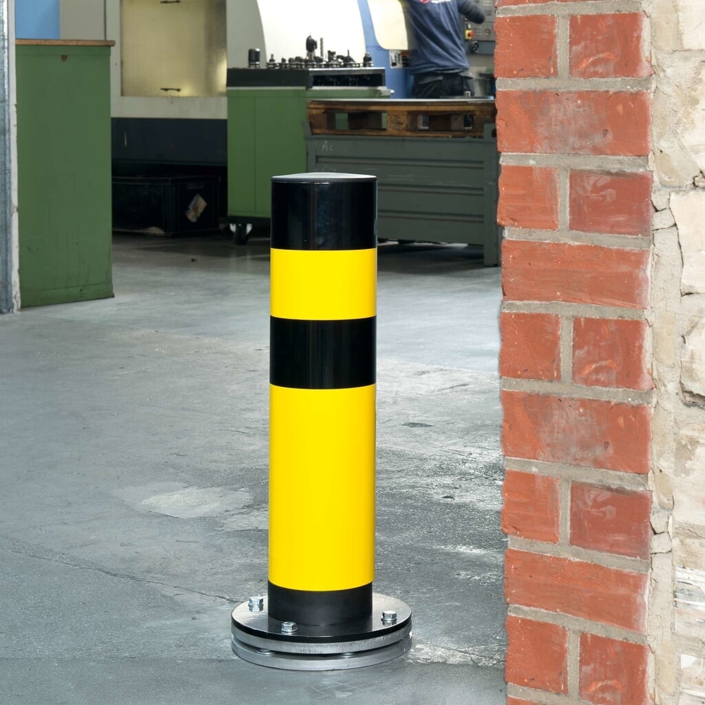 MORAVIA Borne de protection pivotante Swing, pour l’intérieur, HxØ 700 x 159 mm N° de l'image du produit 5 : MORAVIA Borne de protection pivotante Swing, pour l’intérieur, HxØ 700 x 159 mm